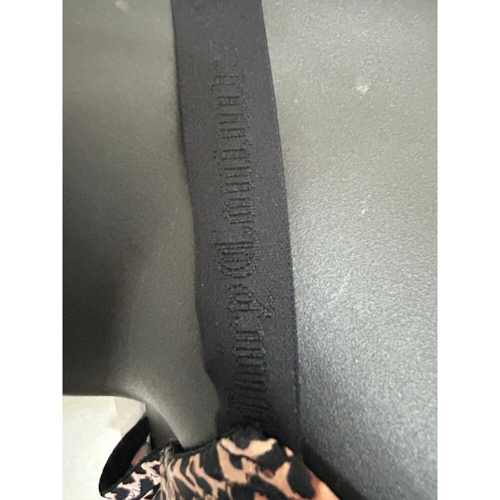 Juicy Couture Women's Bra 42 D Leopard Print Underwire Adjustable Straps - Picture 10 of 10